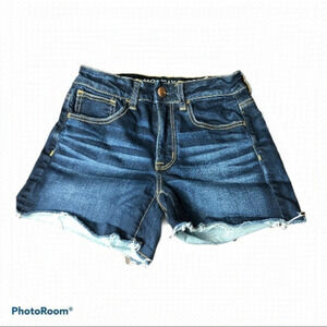 𝅺American  Eagle Hi Rise Shortie Shorts Size 2
